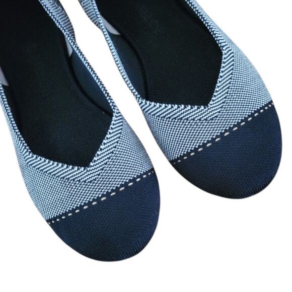 Rothy's The Flat‎ Captoe Misty Grey Women's Size 7.5 Slip-on Career Work Office - Picture 7 of 10
